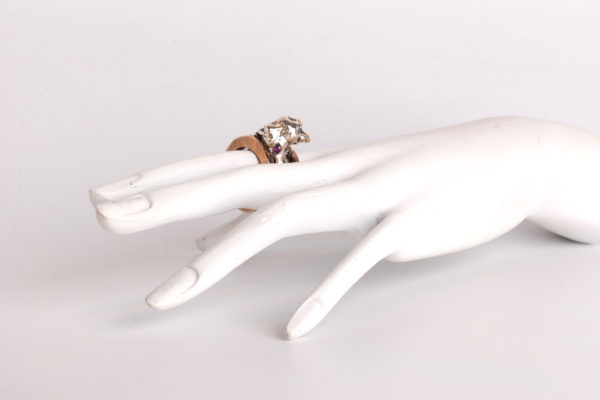 Gorgone II Stones Sterling Silver Bronze - Image 3
