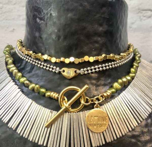 Micro cœur necklace - Image 3