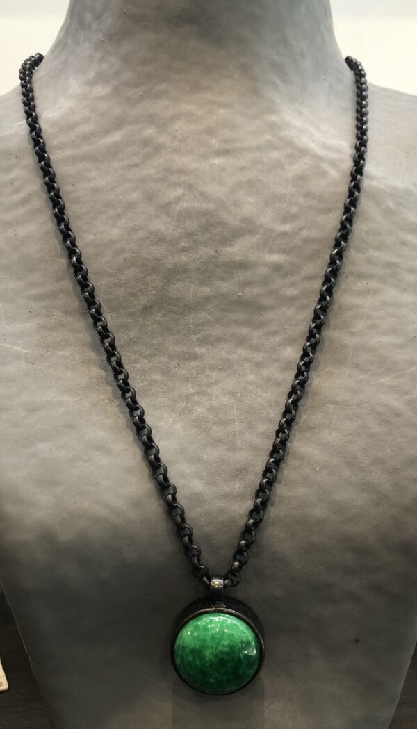 Muffin big pendant bronze